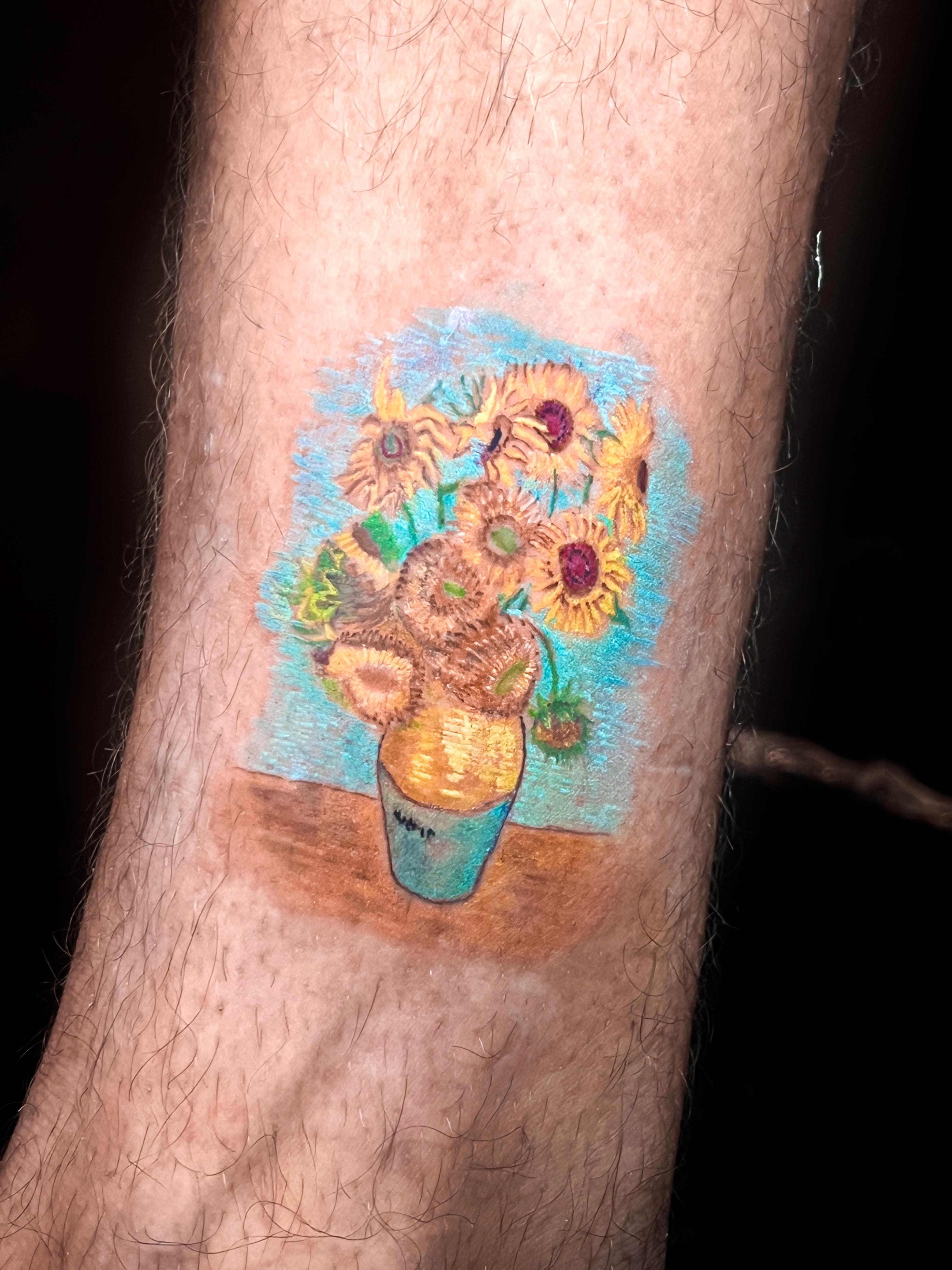 Tatuagem colorida exemplo 1