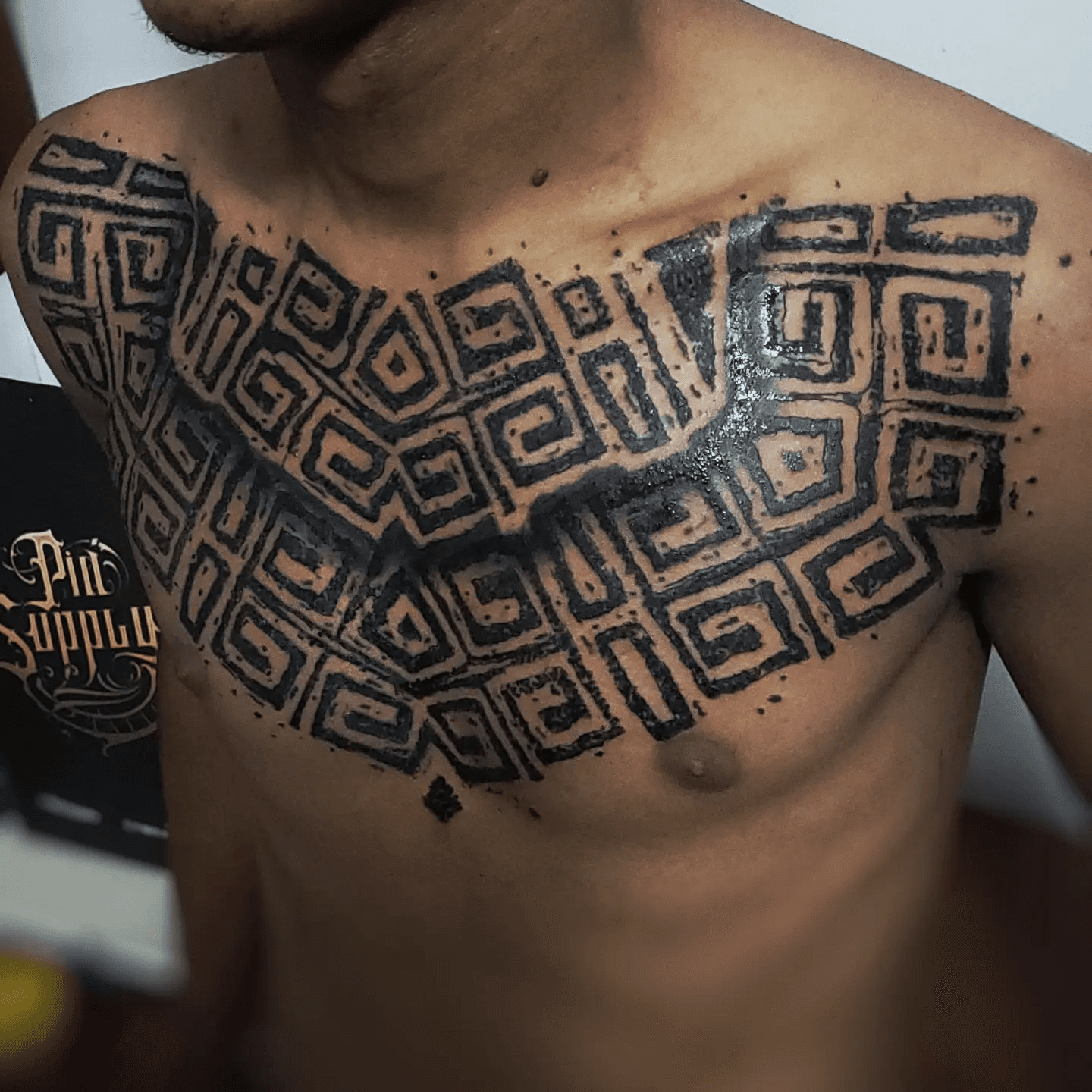 Tatuagem ornamental exemplo 3