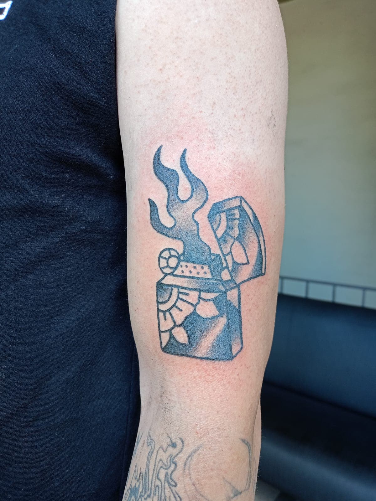 Blackwork por Juliana