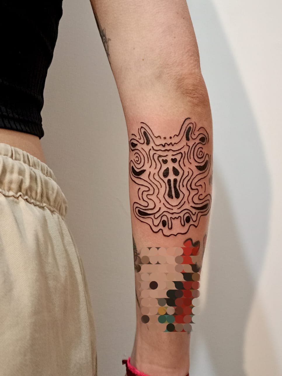 Blackwork por Juliana