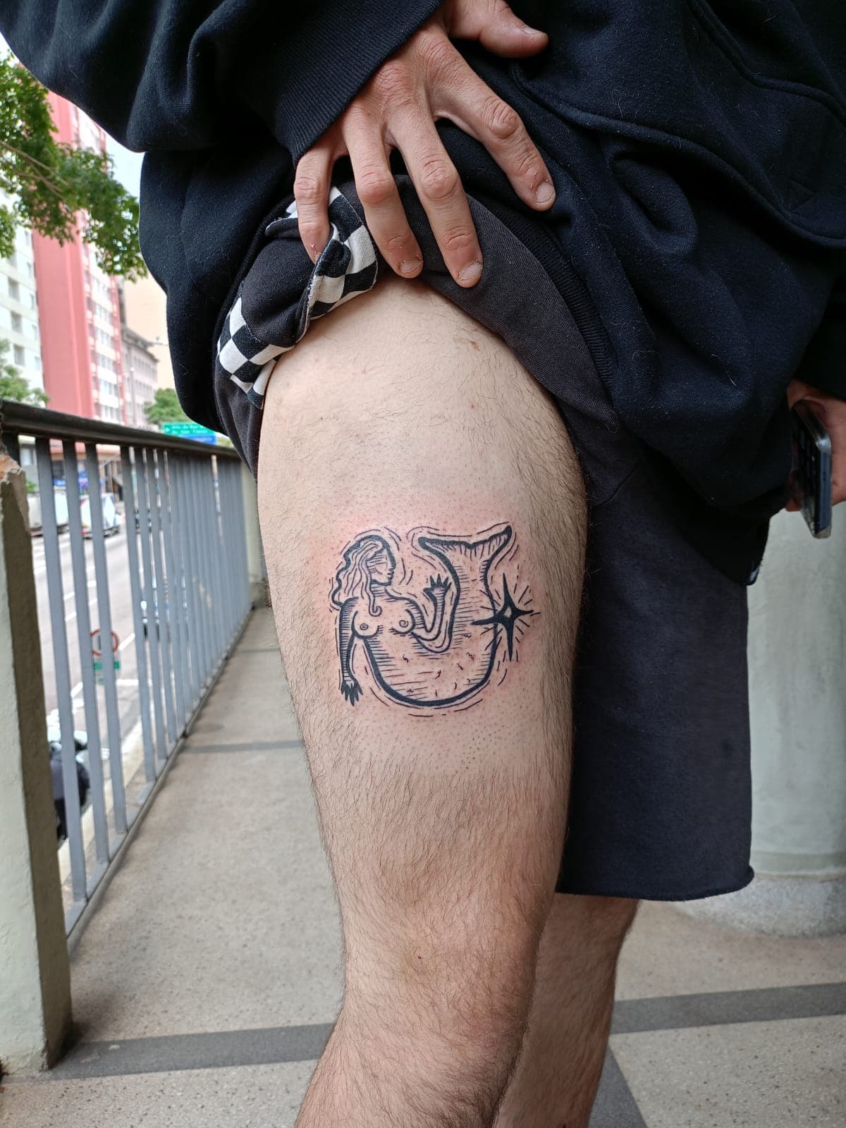Blackwork por Juliana